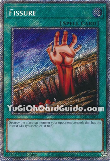 Yu-Gi-Oh Card: Fissure