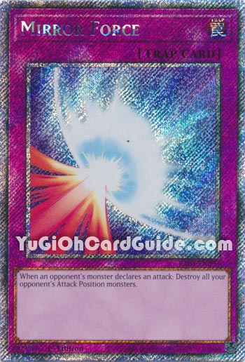 Yu-Gi-Oh Card: Mirror Force