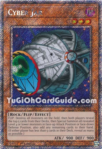 Yu-Gi-Oh Card: Cyber Jar