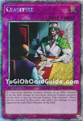 Yu-Gi-Oh Card: Ceasefire