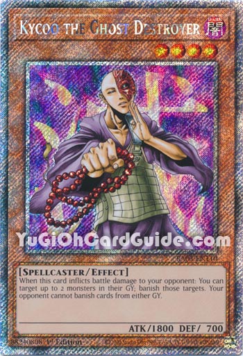 Yu-Gi-Oh Card: Kycoo the Ghost Destroyer