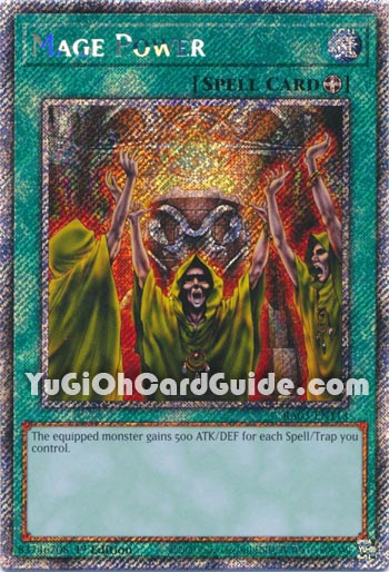 Yu-Gi-Oh Card: Mage Power