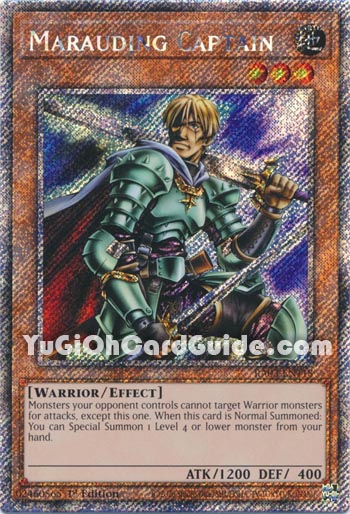 Yu-Gi-Oh Card: Marauding Captain