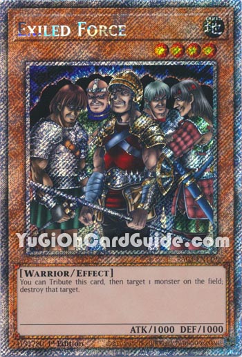 Yu-Gi-Oh Card: Exiled Force