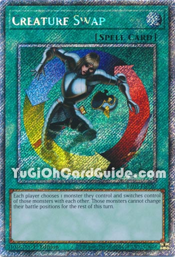 Yu-Gi-Oh Card: Creature Swap