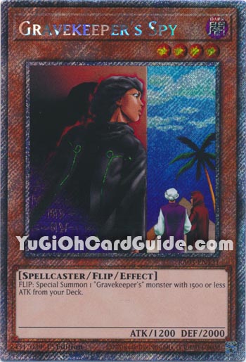 Yu-Gi-Oh Card: Gravekeeper's Spy