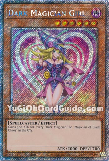 Yu-Gi-Oh Card: Dark Magician Girl