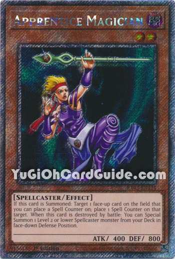 Yu-Gi-Oh Card: Apprentice Magician