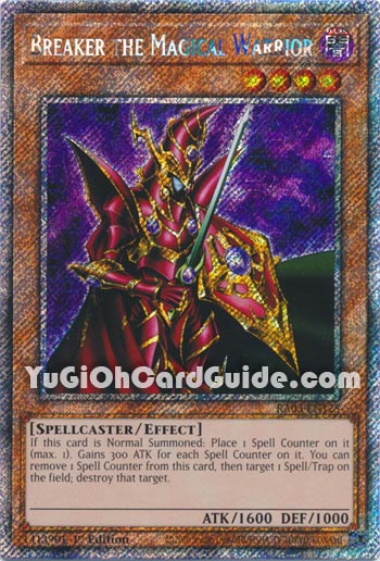 Yu-Gi-Oh Card: Breaker the Magical Warrior