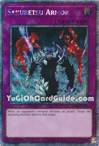 Yu-Gi-Oh Card: Sakuretsu Armor