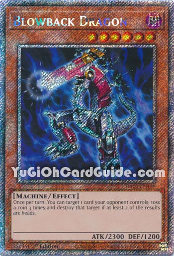 Yu-Gi-Oh Card: Blowback Dragon