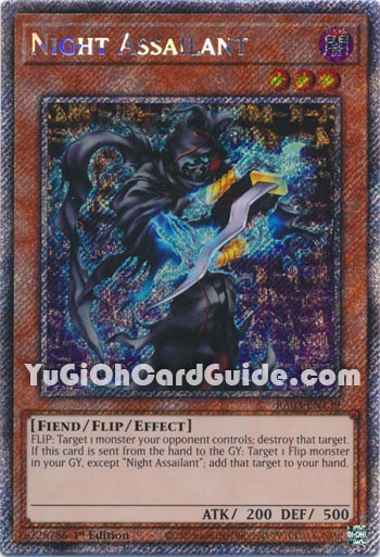 Yu-Gi-Oh Card: Night Assailant