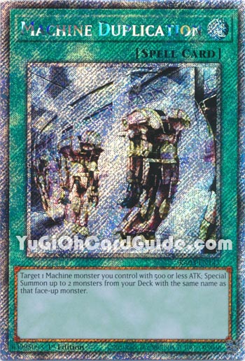 Yu-Gi-Oh Card: Machine Duplication