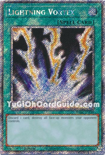 Yu-Gi-Oh Card: Lightning Vortex