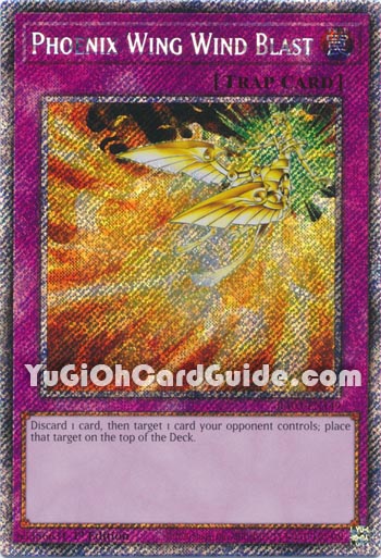 Yu-Gi-Oh Card: Phoenix Wing Wind Blast