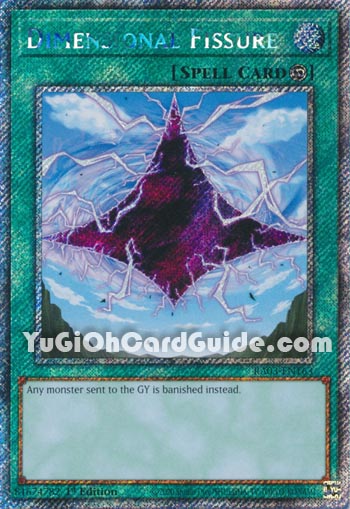 Yu-Gi-Oh Card: Dimensional Fissure