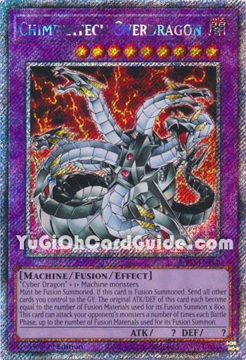 Yu-Gi-Oh Card: Chimeratech Overdragon