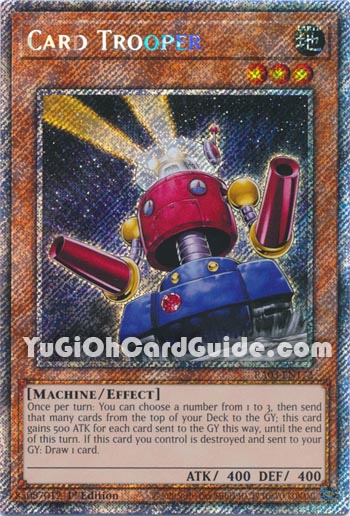 Yu-Gi-Oh Card: Card Trooper