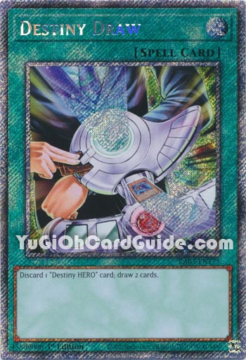 Yu-Gi-Oh Card: Destiny Draw