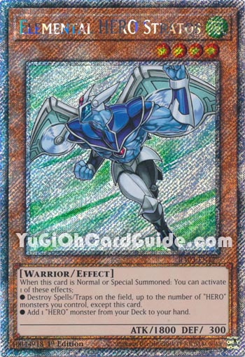 Yu-Gi-Oh Card: Elemental HERO Stratos