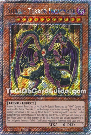 Yu-Gi-Oh Card: Yubel - Terror Incarnate