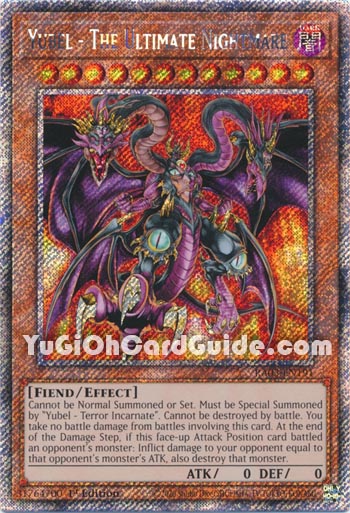 Yu-Gi-Oh Card: Yubel - The Ultimate Nightmare