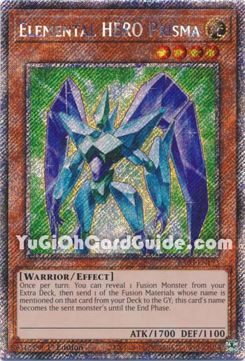 Yu-Gi-Oh Card: Elemental HERO Prisma