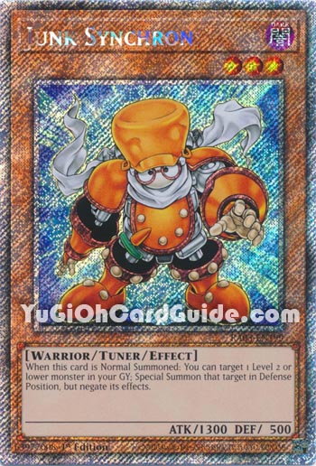 Yu-Gi-Oh Card: Junk Synchron