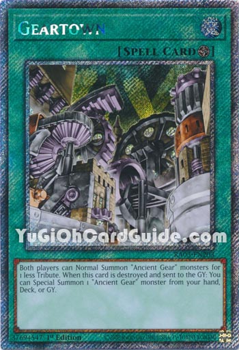 Yu-Gi-Oh Card: Geartown