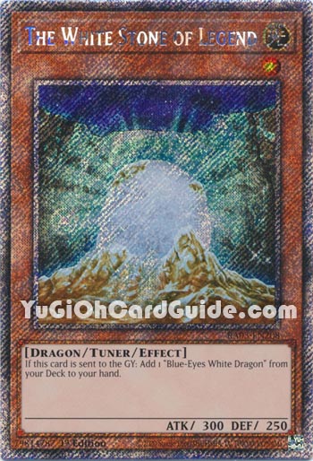 Yu-Gi-Oh Card: The White Stone of Legend