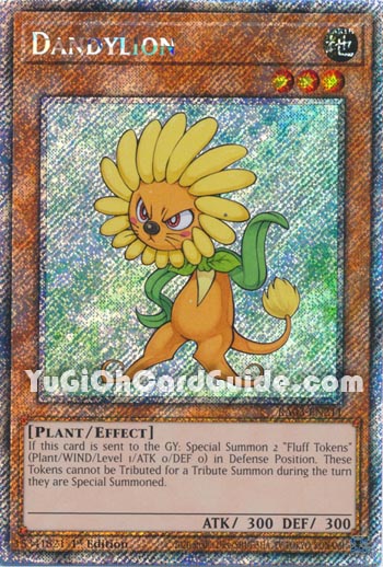 Yu-Gi-Oh Card: Dandylion