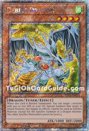 Yu-Gi-Oh Card: Debris Dragon