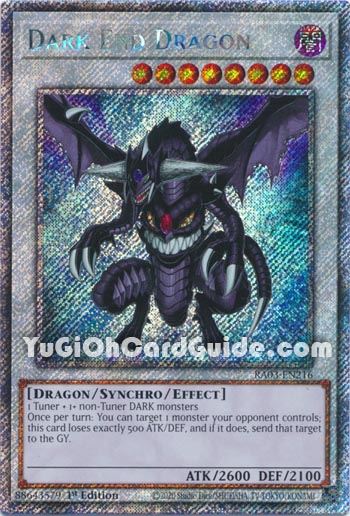 Yu-Gi-Oh Card: Dark End Dragon