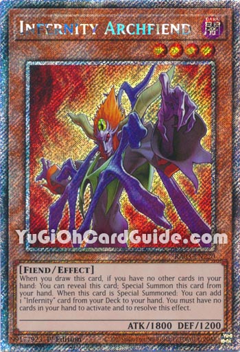 Yu-Gi-Oh Card: Infernity Archfiend