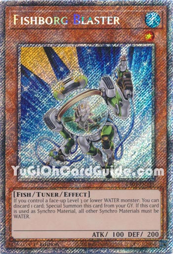 Yu-Gi-Oh Card: Fishborg Blaster