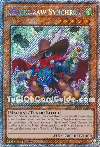 Yu-Gi-Oh Card: Quickdraw Synchron