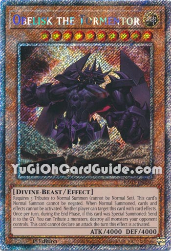 Yu-Gi-Oh Card: Obelisk the Tormentor