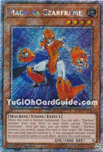 Yu-Gi-Oh Card: Machina Gearframe