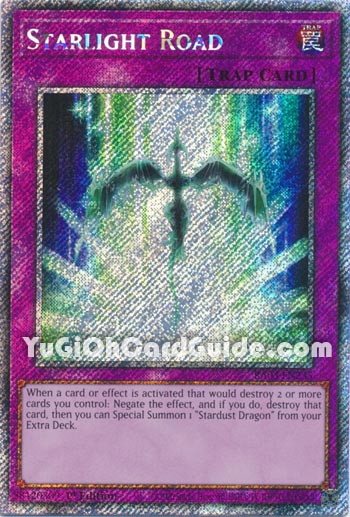 Yu-Gi-Oh Card: Starlight Road