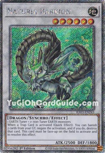 Yu-Gi-Oh Card: Naturia Barkion