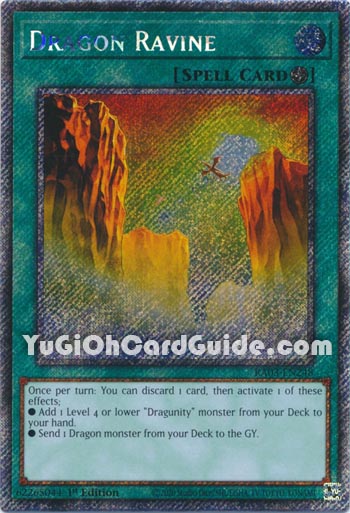 Yu-Gi-Oh Card: Dragon Ravine