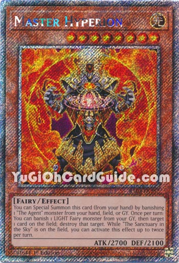 Yu-Gi-Oh Card: Master Hyperion