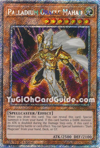 Yu-Gi-Oh Card: Palladium Oracle Mahad