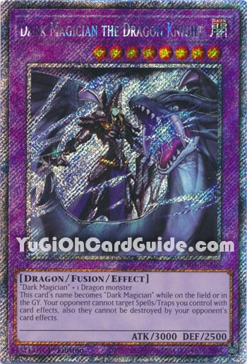 Yu-Gi-Oh Card: Dark Magician the Dragon Knight