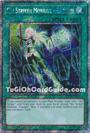 Yu-Gi-Oh Card: Sky Striker Mobilize - Engage!