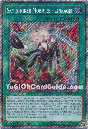 Yu-Gi-Oh Card: Sky Striker Mobilize - Linkage!