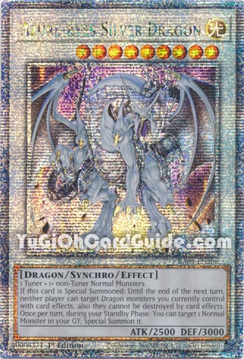 Yu-Gi-Oh Card: Azure-Eyes Silver Dragon