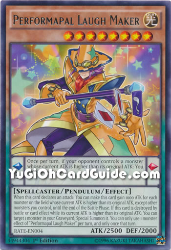 Yu-Gi-Oh Card: Performapal Laugh Maker