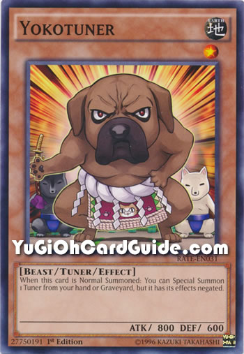 Yu-Gi-Oh Card: Yokotuner