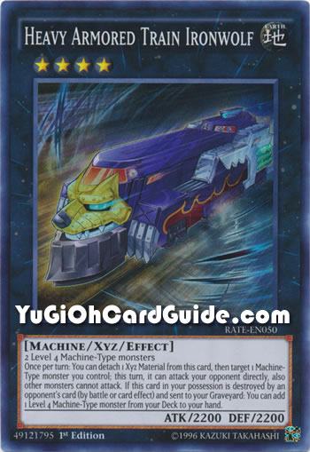 Yu-Gi-Oh Card: Heavy Armored Train Ironwolf